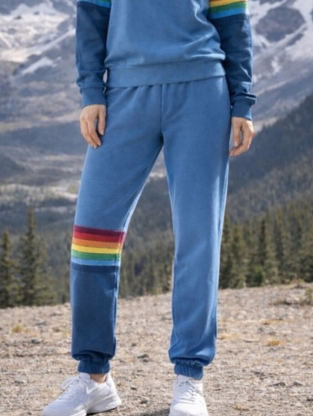 Aviator Nation limited Edition very RARE 7 Stripe Signature Sweatpants Small - Picture 14 of 15